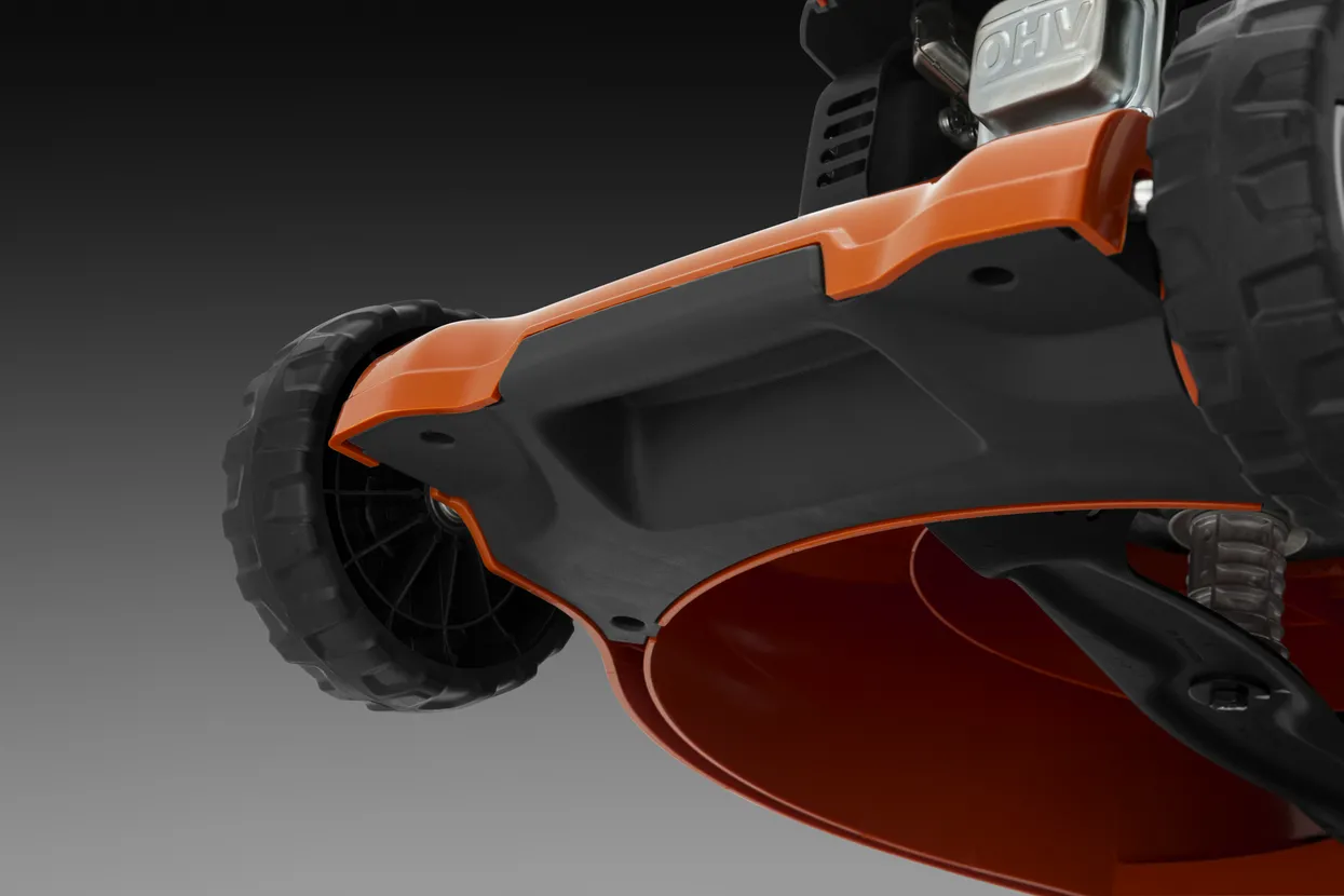 Detaliu mașină Husqvarna LC247 pentru tuns gazonul